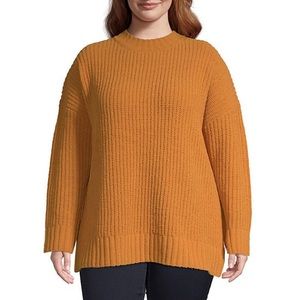 Arizona Mock Neck Long Sleeve Tunic Junior Plus XL